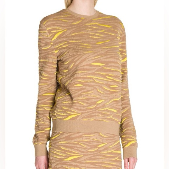 Stella McCartney Wool Animal Print Sweater - Picture 1 of 16